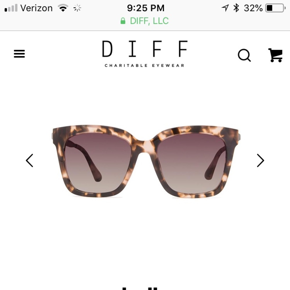 Diff BELLA tortoise sunglasses